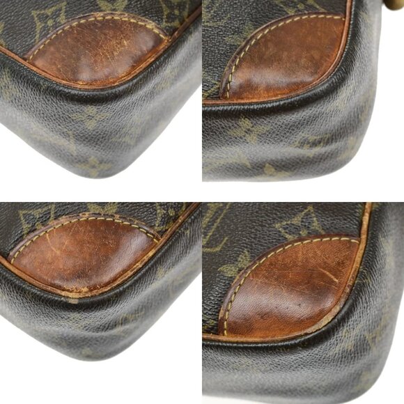 LOUIS VUITTON Compiegne 28 Clutch Hand Bag Monogram Leather Brown M51845 02YH074 - Picture 10 of 16